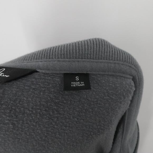 Travis Mathew Sweater Mens Small Gray 1/4 Zip Lightweight Kedler Classic Golf - Picture 12 of 14